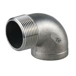 G 3/4“ Knie Stainless (male to female)