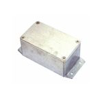 Die Cast Metal Enclosure, with seal, and flange, 115x65x55mm