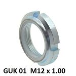 GUK 01 M12x1.00mm Locking Nut with Nylon Insert