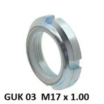 GUK 03 M17x1.00mm Locking Nut with Nylon Insert