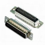 SUB-D Print(3row) 44P MALE PCB thin pins High Density