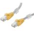 05m ethernet cable 2xrj45 cat6a sftp crossover grey