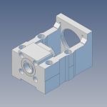 100x100 Servo Motor Bracket (MBC25-X) D80mm PCD 100mm 100x100 Servo Motor Bracket (MBC25-X) D80mm PCD 100mm