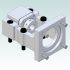 100x100 Servo Motor Bracket MBCS20-X D80mm PCD 100mm