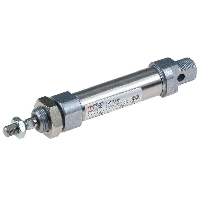 113 016 0050cp 16mm 50mm stroke iso6432 std pneumatic cilinder
