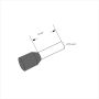 Ferrule (Adereindhuls) Grey 0.75mm² (L=8mm)