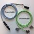 12m acservo or closedloopsteppercable sets power encoder