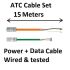 15m atc71 cable set power data