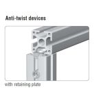 MayTec Universal Connector AntiTwist plate MayTec Universal Connector AntiTwist plate