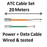 20m ATC71 Cable set (Power + Data)