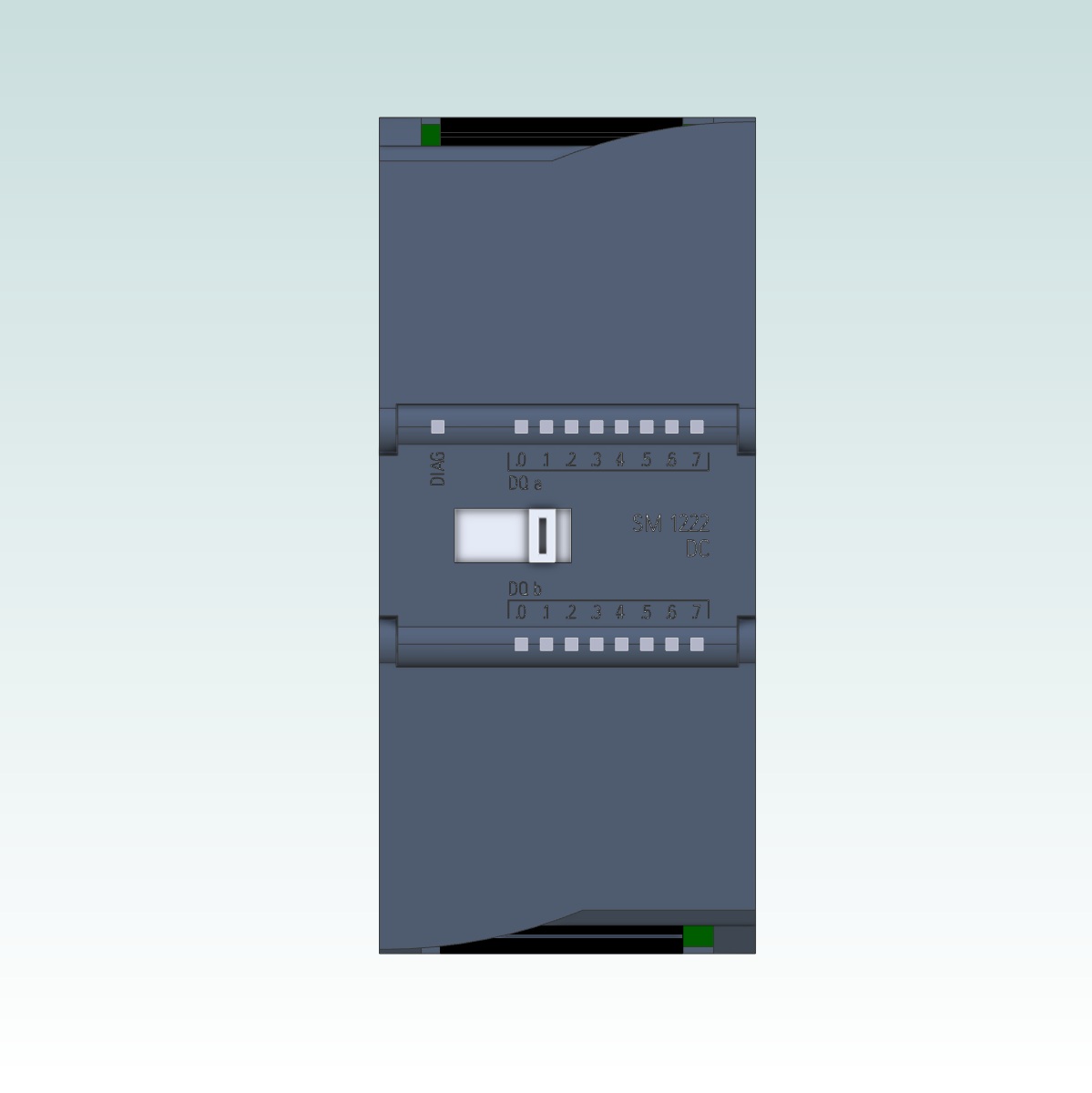 232-5 Digital Output Module - SM1222 - 16xDO - 6ES7222-1BH32-0XB0 for PLC S7-1200 3D front