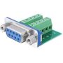 D-SUB (screw terminals) 9Pole FEMALE