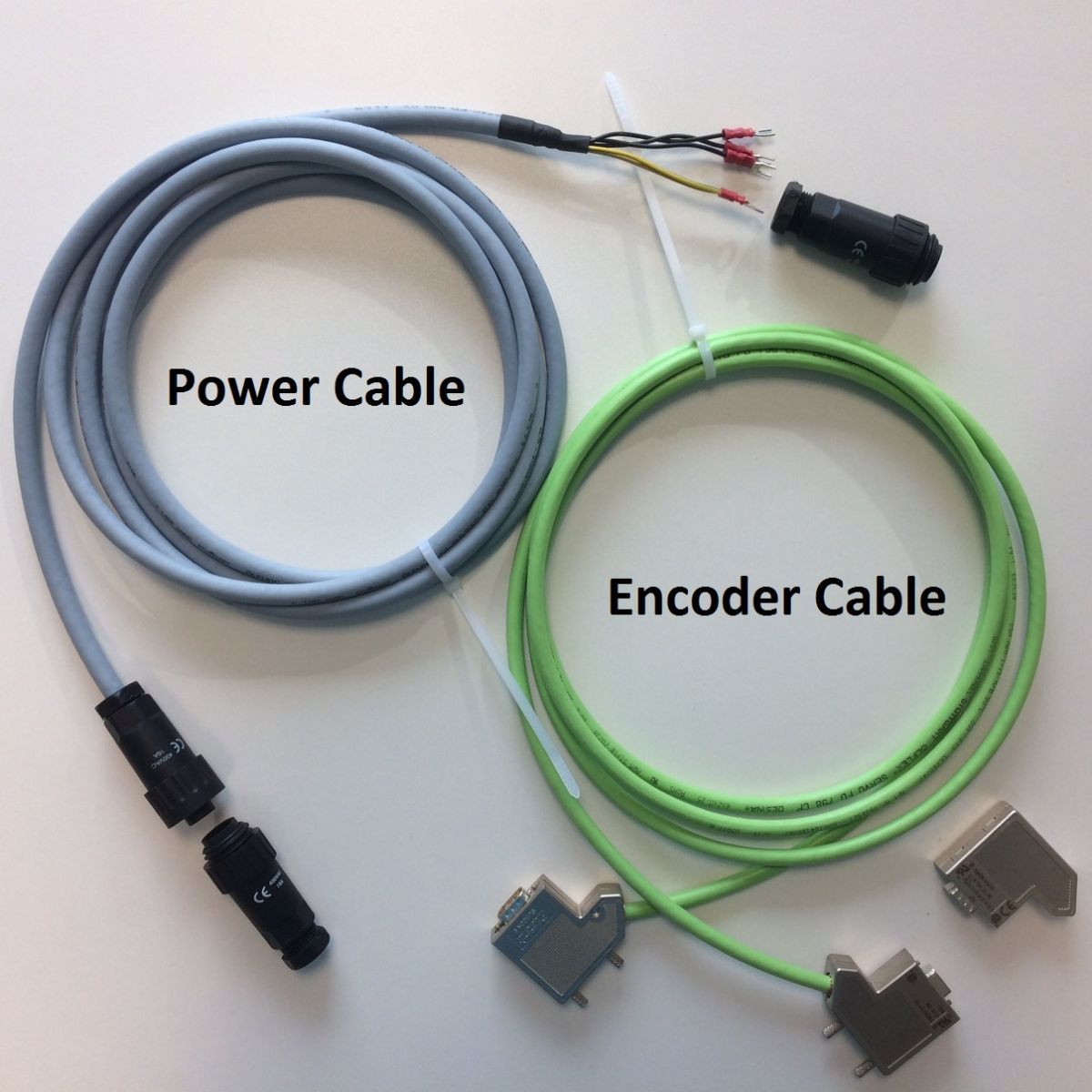 3m acservo or closedloopstepper cable sets power encoder
