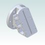Flange for Robotic Milling (KUKA KR200,ABB IRB 6600)