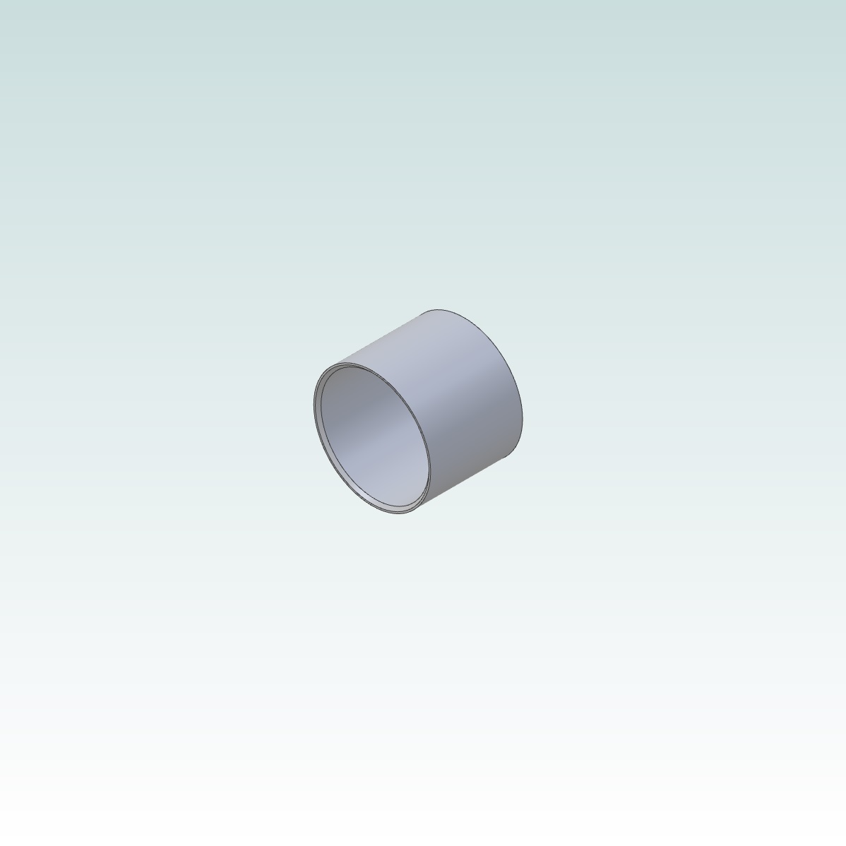 5684-1 Damen Shield-Ring Inner Ring Ø952 x Ø103 L8.1mmALU-6082 3D Render