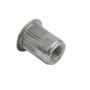 M5 nut, 0.5-3.3mm plate thickness, Blind rivet nut, Galvanized steel (080332)