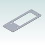 Rittal Adapter Plate 2479.000 (52x142x2mm) from 24 to 16-poles cut-outs