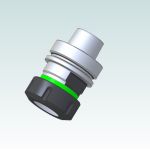 HSK63F ER40 Toolholder + Balanced Nut HSK63F ER40 Toolholder + Balanced Nut