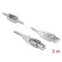 3.0m USB 2.0 Cable A-plug to B-plug 3.0m USB 2.0 Cable A-plug to B-plug