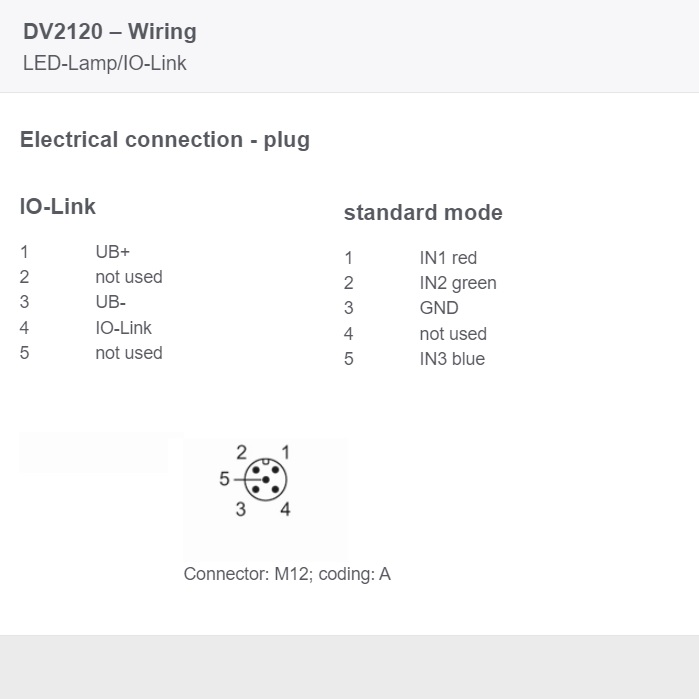 63345 dv2120 1segment signal lamp iolink or di control wiring