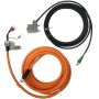 20m ASDA-B2 100W-750W Cable set (Power + Encoder)