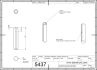 Ø6m6 x 32 Dowel Pin DIN7979D ISO8735A with Internal Thread m4x0.7
