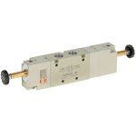 7020022300 Mono-stable valve 5/3 1/4inch (Pressure Center)