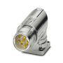 M23 PRO - 1628484 - 4+3+PE - ONECLICK - Crimp Pin - Angled Rotatable Device connector M23 PRO - 1628484 - 4+3+PE - ONECLICK - Crimp Pin - Angled Rotatable Device connector
