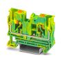 Ground modular terminal - PT 6-PE - 3211822 (GREEN-YELLOW)