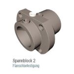 ISEL SpannBlock 2 for 25mmØ 5-10mm pitch Round Flange (213 700 9003)