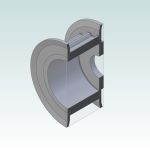 AT5 Pulley 21-AT5 Z=16 Bore=Ø18x14mm for 10mm wide belts