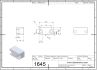 1645-2 BF20L ISEL Y as adapterplate LXWXH 21x40.5x20mm 2D Dimensions