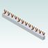 Busbar L1 L2 L3 N x 3 L212mm 3 phase 3 devices 63A