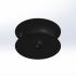 5943-2 DCNC Retraction System Wheel 100mm render 2