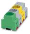 din rail electrical socket with led greyhousing push in terminals