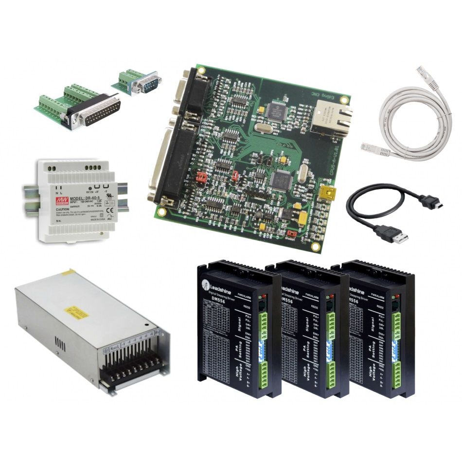 DIY Economy 3 or 4 Axis CNC Controller DamenCNC B.V.