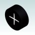 Eaton Moeller - Pushbutton 22mm Shield - Black - M22-XDH-S-X4