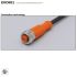 EVC001 Straight Female M12 4-pole 2m