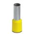 37134 ferrule adereindhuls yellow 25mm l16mm