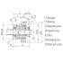 FKA08 Fixed Ballscrew Support Units C3 quality