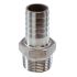20251 g075inch to 19mm inside hose barb 316 stainless steel adapter