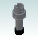 HSK-A40 - ER 16 x 080H Toolholder + Balanced Nut