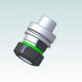 HSK63F ER40 Toolholder + Balanced Nut