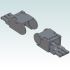 igus start and end piece set polymer for r117 series 37mm wide