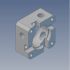 Input Flange 40x40 100W servo for DCNC-HSR-F85