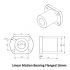 1383-2 LMT16UU Linear Motion Bearing Flanged 16mm