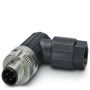 M12 4-pole Angle Male Connector - 1424654