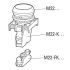 M22-A Adapter for buttons and actuators 216374