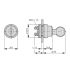 M22-WRS-A1 - MS1 - Key-operated actuator - 22mm - 2-way 229092