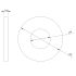 866-2 M4 Washer DIN-125A 2D Dimensions
